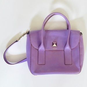 Lavender Leather Kate Spade Bag